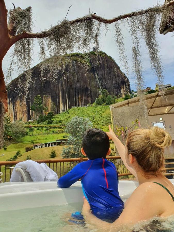 Piedra Del Penol Hotel Guatapé Eksteriør bilde